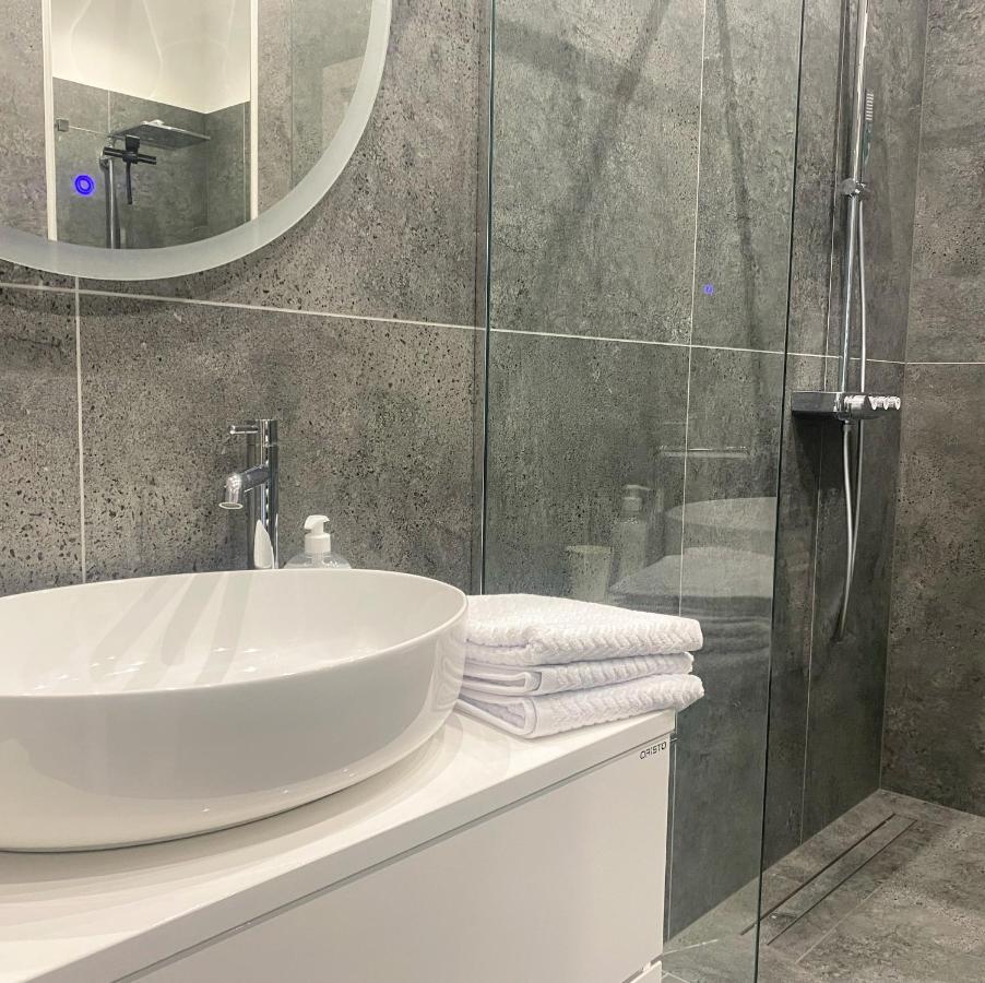Hanza Tower Apartament Premium Plus Szczecin Ngoại thất bức ảnh