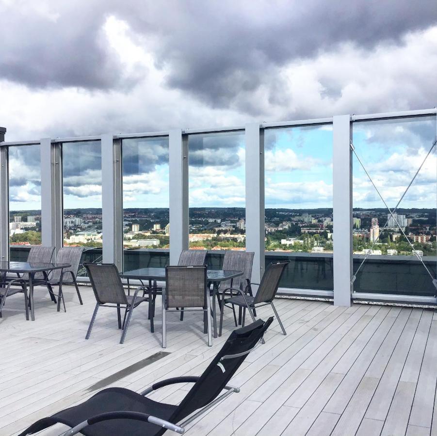 Hanza Tower Apartament Premium Plus Szczecin Ngoại thất bức ảnh