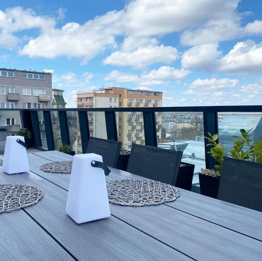 Hanza Tower Apartament Premium Plus Szczecin Ngoại thất bức ảnh